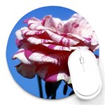 flower-bv5wa Round Mousepad