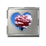 flower-bv5wa Mega Link Heart Italian Charm (18mm)