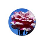 flower-bv5wa Rubber Coaster (Round)