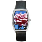 flower-bv5wa Barrel Style Metal Watch