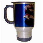 flower-bv5wa Travel Mug (Silver Gray)