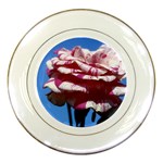 flower-bv5wa Porcelain Plate