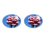 flower-bv5wa Cufflinks (Oval)