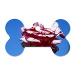 flower-bv5wa Dog Tag Bone (Two Sides)