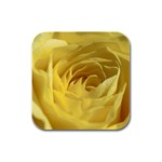 flower-07 Rubber Square Coaster (4 pack)