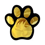 flower-07 Magnet (Paw Print)