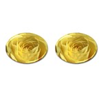 flower-07 Cufflinks (Oval)