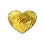 flower-07 Rubber Coaster (Heart)
