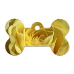 flower-07 Dog Tag Bone (Two Sides)