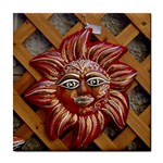 face-sun-i9e Tile Coaster