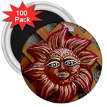 face-sun-i9e 3  Magnet (100 pack)