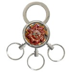 face-sun-i9e 3-Ring Key Chain