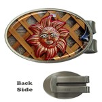 face-sun-i9e Money Clip (Oval)