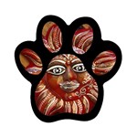 face-sun-i9e Magnet (Paw Print)