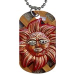face-sun-i9e Dog Tag (One Side)