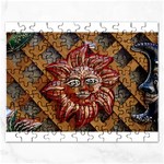 face-sun-i9e Jigsaw Puzzle (Rectangular)