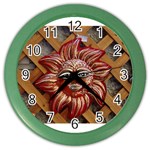 face-sun-i9e Color Wall Clock