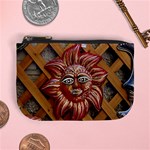 face-sun-i9e Mini Coin Purse