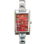 colours-u0o2 Rectangular Italian Charm Watch