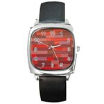 colours-u0o2 Square Metal Watch
