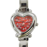 colours-u0o2 Heart Italian Charm Watch