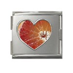 fruits-03 Mega Link Heart Italian Charm (18mm)