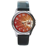 fruits-03 Round Metal Watch