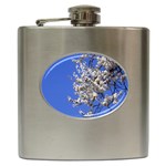 flowers-c4bt Hip Flask (6 oz)