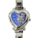flowers-c4bt Heart Italian Charm Watch