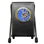 flowers-c4bt Pen Holder Desk Clock