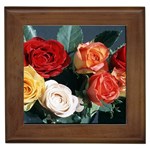 flowers-02 Framed Tile