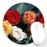 flowers-02 Round Mousepad