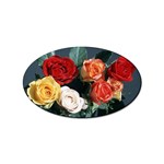 flowers-02 Sticker Oval (100 pack)