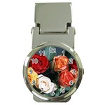 flowers-02 Money Clip Watch