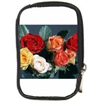 flowers-02 Compact Camera Leather Case