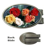 flowers-02 Money Clip (Oval)