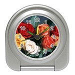 flowers-02 Travel Alarm Clock