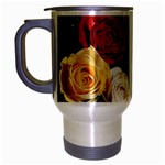 flowers-02 Travel Mug (Silver Gray)