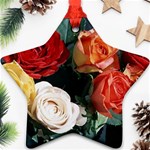flowers-02 Star Ornament (Two Sides)