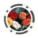 flowers-02 Poker Chip Card Guard