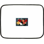 flowers-02 Mini Fleece Blanket(Two Sides)