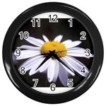 flower-i59e Wall Clock (Black)