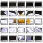 flower-i59e 9mm Italian Charm (25 pack)