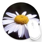 flower-i59e Round Mousepad