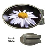 flower-i59e Money Clip (Oval)