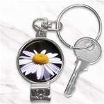 flower-i59e Nail Clippers Key Chain