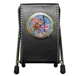 texture-4rs0 Pen Holder Desk Clock