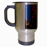 texture-4rs0 Travel Mug (Silver Gray)