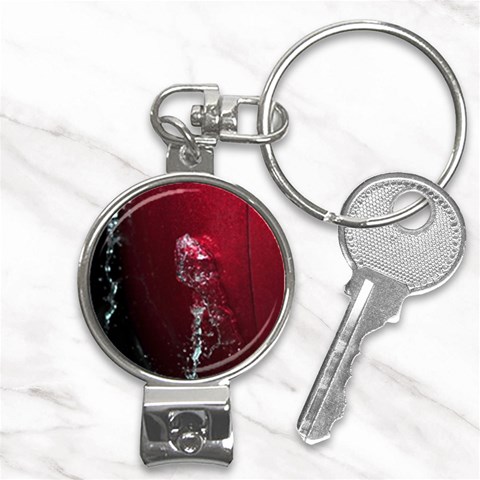 watermark2 Nail Clippers Key Chain from ArtsNow.com Front