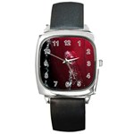 watermark2 Square Metal Watch